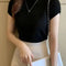 Women's Half-High Neck Casual Jumper Top