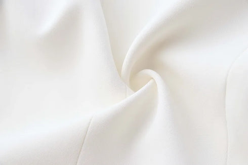 Classic Double Breasted Women's Blazer with Belt