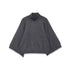 Casual Knitted Oversized Sweater with Mock Neck