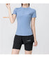 PHIGEER Open Back Long Sleeve Yoga Top for Women