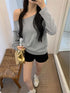 One Shoulder Long Sleeve Casual Top for Women