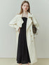 Classic Double-Breasted Mid-Length Trench Coat for Women