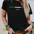 Womens Trendy Letter Print T-Shirt for Effortless Style