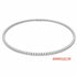 925 Sterling Silver Zircon Chain Necklace for Women