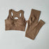 2PCS Women's Sports Bra and Leggings Set