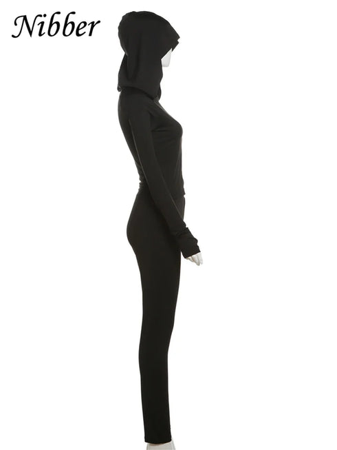 Sporty Casual 2 Piece Tracksuit Set for Women