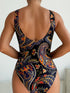Women’s Floral Print One-Piece Swimsuit