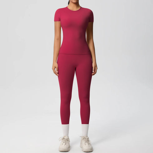 Women's 2-Piece Patchwork Yoga Set