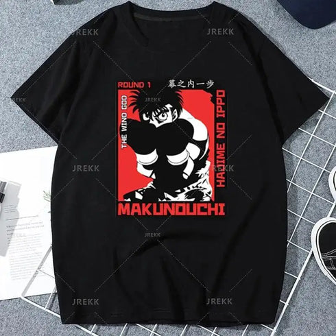 Anime Hajime No Ippo Boxing Gym T-Shirt for Women