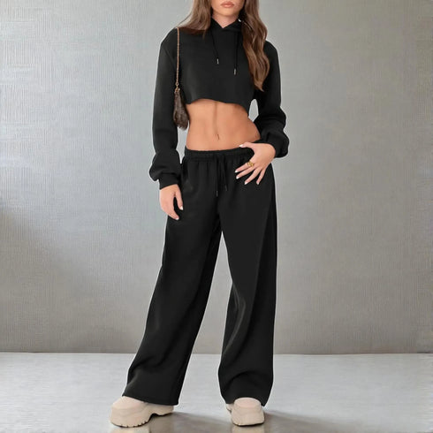 Women's Plus-Size Fleece Sweatpants