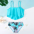 Girls Ruffle Two-Piece Bikini Set