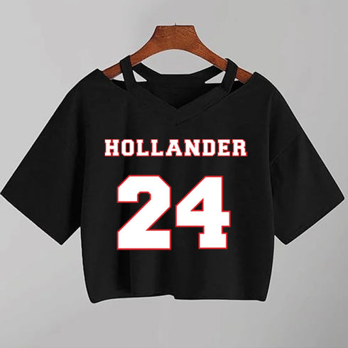 Heated Rivalry Crop Top - Ilya Rozanov & Shane Hollander Tee