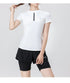 PHIGEER Open Back Long Sleeve Yoga Top for Women
