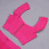 Summer Women’s Bodycon Skirt Suit in Black, Red, and Pink