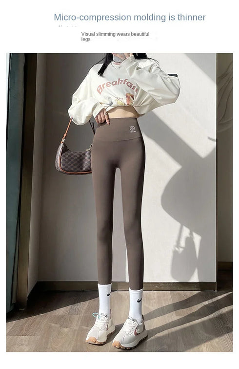 Womens High Waisted Seamless Leggings