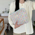Quilted Cotton Travel Storage Bag - Retro Cherry Design