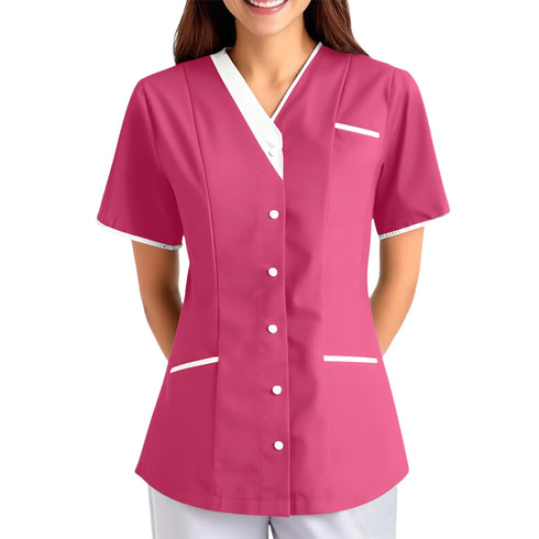 Women's Quick-Drying V-Neck Short-Sleeved Shirt