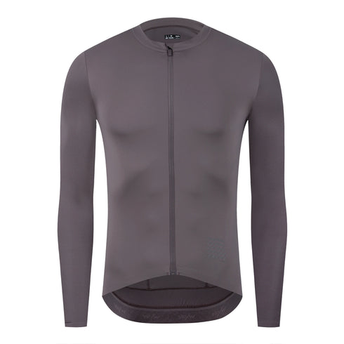 YKYW UPF 50+ Pro Team Thin Cycling Jersey Long Sleeve Men's Breathable Shirt Bike Tops Sun protection Sport Clothing YKK Zipper