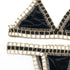 Pink Crochet Triangle Bikini Set