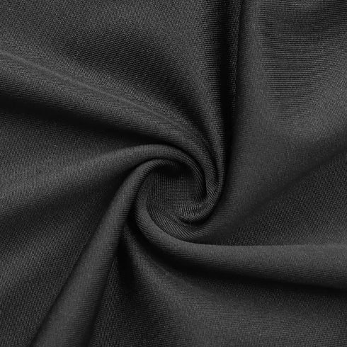 Black Backless Bodycon Jumpsuit for Women