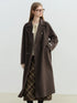 Stylish Women's Petite Wool Overcoat with Suit Lapel