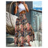 Floral Print Bohemian High Waist Skirt for Women