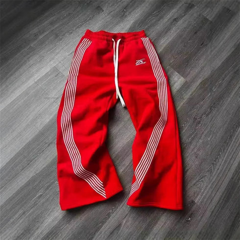 Y2K Grey Casual Wide Leg Cargo Pants