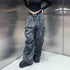 Loose High Waist Cargo Pants for Women