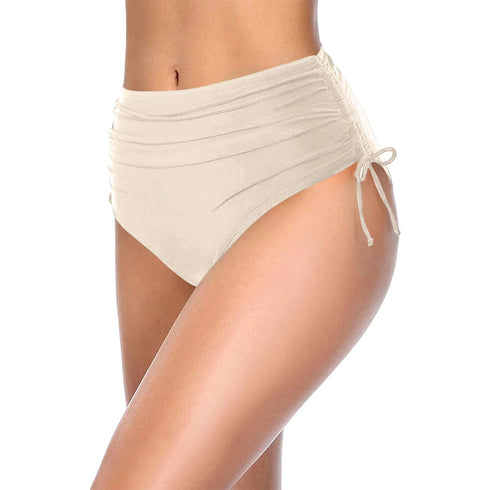 High Waist Full Coverage Bikini Bottoms