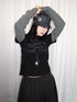 Tonngirl Y2K Vintage Long Sleeve Patchwork T-shirt