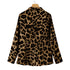 ZANZEA Leopard Print Lightweight Blazer for Women