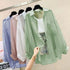 Chiffon Loose Top for Women - Casual Cardigan