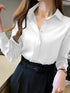 Elegant Loose-Fit Long Sleeve Blouse for Women