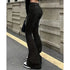 Vintage High Waist Flare Jeans for Women