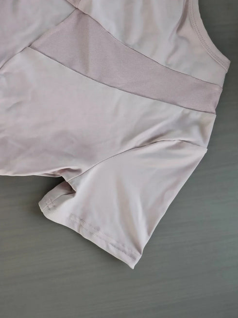 Women's Loose Fit Yoga Top with Mesh Back