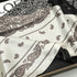 70x70cm Silk Satin Square Scarf with Print