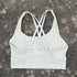 High Support Cross Straps Sports Bra for Women