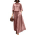 ZANZEA Women's 2 Piece Autumn Co-ord Set