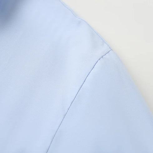 HXAO 2025 Shirts Blouses New Long Striped Shirt Women Long Sleeve Casual Shirts Large Tops Summer Plain Button Up Shirts 088