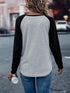 Women's Casual O-Neck Long Sleeve T-Shirt