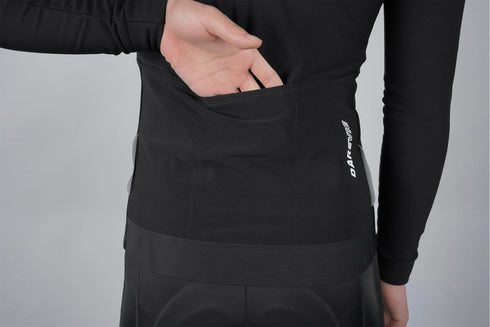 DAREVIE Men's Thermal Fleece Cycling Jersey - Long Sleeve