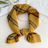 55cm Laies Cotton Linen Square Scarf for Women