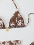 Floral Print Micro Bikini Set for Women