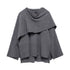 MUJER 2025 Asymmetrical Cropped Women's Coat