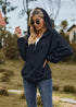 Hooded Zip-Up Sweatshirt for Women