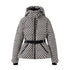 Women's Hooded Padded Winter Parka Coat with Belt