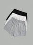 Plus Size Women's Elastic Waist Biker Shorts Set