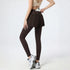 PHIGEER Women's High Waist 2-in-1 Yoga Leggings with Shorts