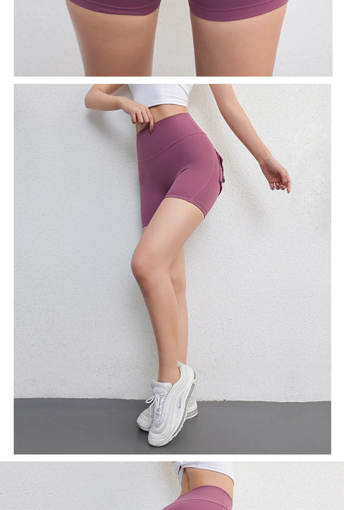 Peach Butt Fitness Cargo Shorts for Women