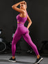 Women's Seamless Yoga Set with High Waist Leggings